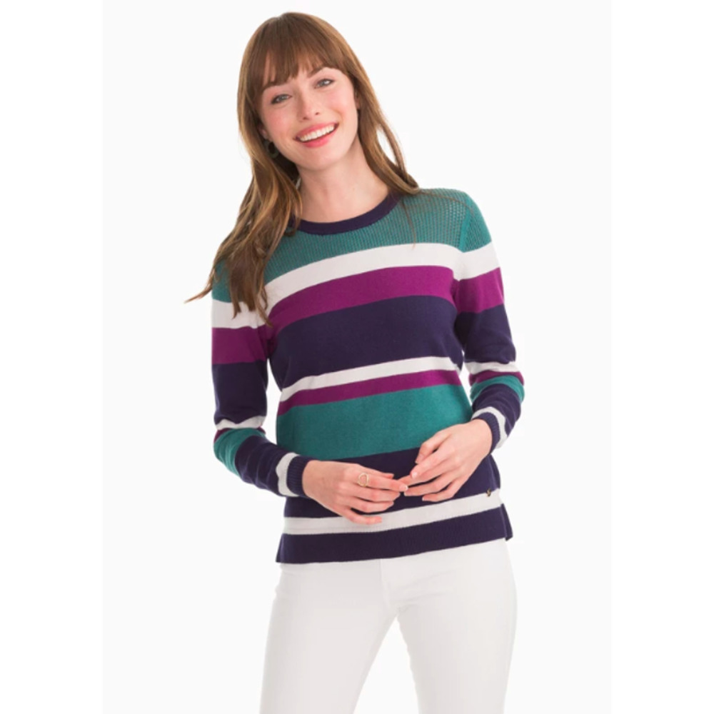 Southern Tide Esme Crew Neck Sweater Size Small
